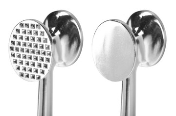 МЯСНЫЙ ПЕСТЛЕР ДВУХСТОРОННИЙ МЕТАЛЛИЧЕСКИЙ МЯСОРУБКА ТВЕРДЫЙ