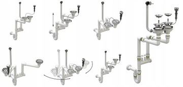 ДОПОЛНИТЕЛЬНАЯ ПЛАТА ЗА АВТОМАТИЧЕСКИЙ СИФОН ДЛЯ ГРАНИТНОЙ МОЙКИ, ОДИН КОЛОКОЛЬЧИК, 2 КОММУНИКАЦИИ