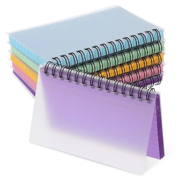 5 Pcs Index Cards Revision Cards Small Notebooks