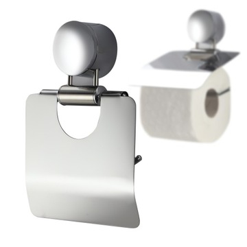 UCHWYT NA PAPIER TOALETOWY DO WC CHROM LOFT