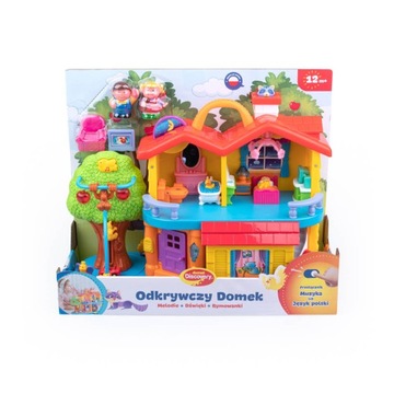 DUMEL DISCOVERY Interaktywny ODKRYWCZY DOMEK pl