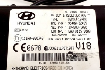 MODUL POHODĚ HYUNDAI I40 CW (VF) 954003Z425 1.7L DIESEL 100KW 2012