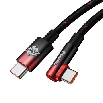 КАБЕЛЬ BASEUS ANGLE STRONG USB-C КАБЕЛЬ ДЛЯ БЫСТРОЙ ЗАРЯДКИ TYPE-C PD, 100 Вт, 1 М