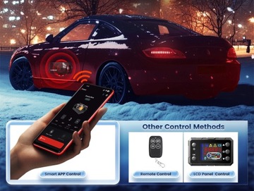 МАСЛЯНЫЙ ОБОГРЕВАТЕЛЬ 8 КВТ СТОЯНОЧНЫЙ ОБОГРЕВАТЕЛЬ 12/24 В ПРИЛОЖЕНИЕ BLUETOOTH