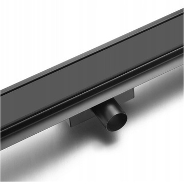 БАЛЬНЕО ЛИНЕЙНЫЙ СЛИВ ЧЕРНЫЙ ОТСАДОЧНЫЙ БАК ГЛУБИНОЙ 60 СМ