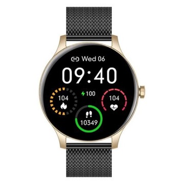 Smartwatch Garett Classy złoto-czarny