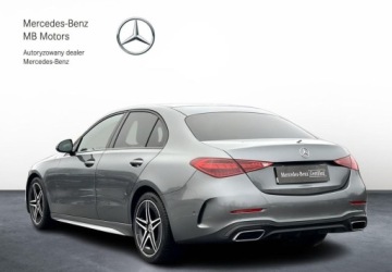 Mercedes Klasa C W206 Limuzyna 1.5 180 170KM 2025 Mercedes-Benz Klasa C AMG Line CarPlay Android Auto Martwe Pole Kamera Sal, zdjęcie 2