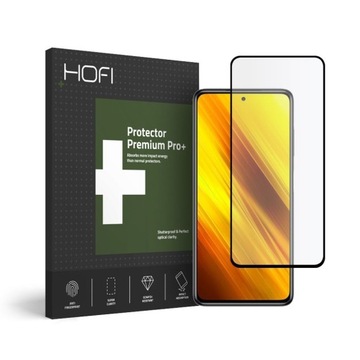 Szkło hartowane HOFI FULL PRO+ XIAOMI POCO X3 PRO/X3 NFC czarny