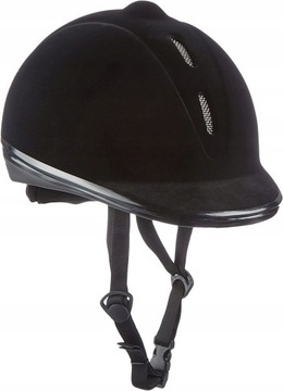 Kask jeździecki do jazdy konnej regulowany HKM WELUR r. L (58-61)