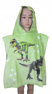 DZIECIĘCY RĘCZNIK KAPIELOWY OKRYCIE DINOZAUR BAWEŁ