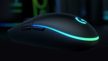 МЫШЬ LOGITECH G102 LIGHTSYNC — ЧЕРНАЯ