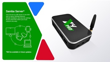 ТВ-приставка UGOOS X4 Pro Android11 ​​Amlogic S905X4 WIFI