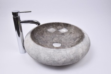 DN-G GREY C5 45 cm kamienna umywalka nablatowa IS