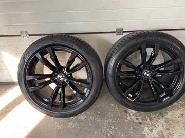 BMW X5 F15 X6 F16 KOLA RÁFKY HLINÍK PNEUMATIKY LETNÍ M PACKET 20'' M469