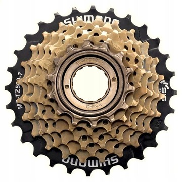 Shimano Tourney TZ-500 обгонная муфта 7 скоростей 7 скоростей 14-28 ОРИГИНАЛЬНЫЙ ВИНТ