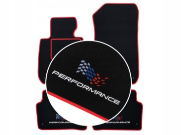 Koberce Stěrače Bmw 5 E34 (1988-1996) Výšivka Performance 4x