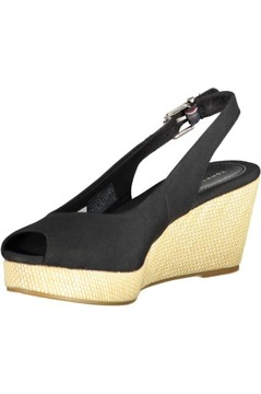 CZARNE BUTY DAMSKIE TOMMY HILFIGER (Nero) Rozmiar: 41