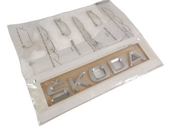 NÁPIS SKODA 5JA853687 NA KRYT ZADNÍ ORIGINÁLNÍ !!!