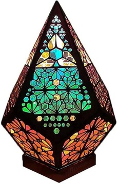 Polarna gwiazda du?a lampa pod?ogowa, bohema lampa projekcyjna LED,