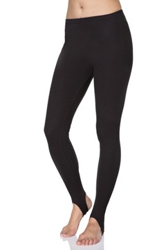DAMSKIE OCIEPLANE LEGGINSY Z ZAPIĘTKĄ GETRY LS