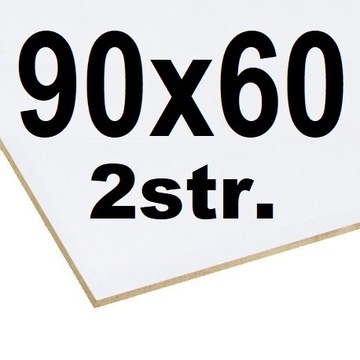 HDF 3mm 900x600 BIAŁA 2STR. LASER CNC DECOUPAGE