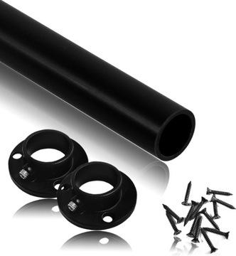 ЧЕРНАЯ ШКАЛА ДЛЯ ГАРДЕРОБА LOFT ШКАФ 40см