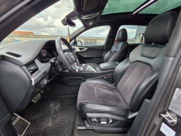 Audi Q7 II SUV 3.0 TDI 272KM 2018 Audi Q7 3.0 282PS 3xS-Line 7 Foteli Salon Polska Piekna Gwarancja 3.0, zdjęcie 8