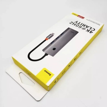 BASEUS ULTRAJOY HUB 6IN1 USB-C К HDMI 4K@60HZ 4XUSB 3.0 PD