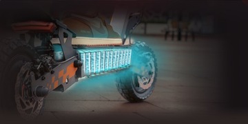 2025 NOWY Pojazd elektryczne Kukirin G2 1200W 45KM/H 15Ah 48V 10''+Torba PL