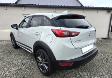 Mazda CX-3 2015 Mazda CX-3 SLICZNA 1.5 Diesel BOGATA WERSJA Oryginal SERWIS 2016r Biala Pe, zdjęcie 8