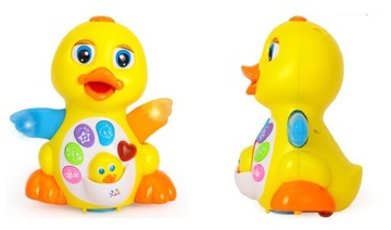 ИНТЕРАКТИВНАЯ УТИНАЯ ПОЕЗДКА Игра Танцы с подсветкой