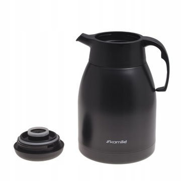 ТЕРМОС-КУВШИН ДЛЯ КОНФЕРЕНЦИЙ, ПРАКТИЧЕСКАЯ СТАЛЬ KAMILLE 1,5 Л.