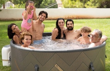 SPA z HYDROMASAŻEM MONO MAX 8 OSÓB MSpa DMUCHANE Basen OZON WIFI