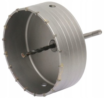 КОРОНОЧНАЯ ПИЛА ДЛЯ БЕТОНА ДЛЯ СТЕН ММ SDS PLUS 130 ММ