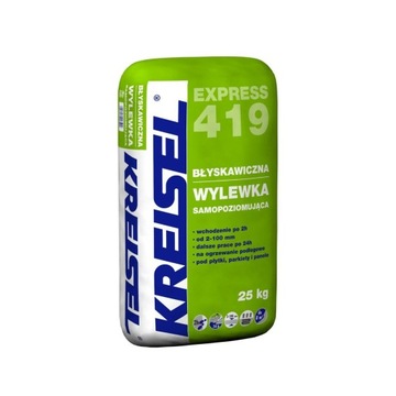 Wylewka samopoziomująca Express 419 25 kg Kreisel