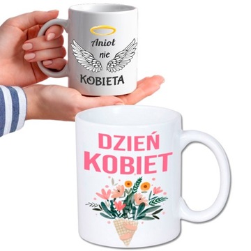 KUBEK NA DZIEŃ KOBIET PREZENT DLA NIEJ DZIEWCZYNY Z IMIENIEM