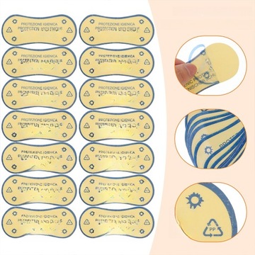 100 ШТ. ЗАЩИТНЫЕ НАКЛАДКИ ПРОЗРАЧНЫЙ КУПАЛЬНИК