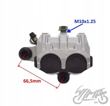 ЗАДНИЙ ТОРМОЗНОЙ СУППОРТ 125 GY6 4T КОЛОДКИ AW0904
