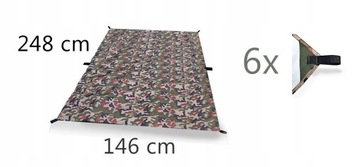 Пропитанный брезент. Комплект световых аксессуаров Open Moro.