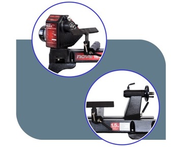 TOKARKA DO DREWNA TEKNATOOL NOVA 1624 II OBRACANY WRZECIENNIK 1100W SOLIDNA