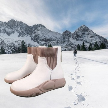 Zimowe buty śnieżne Zipper Ciepłe antypoślizgowe