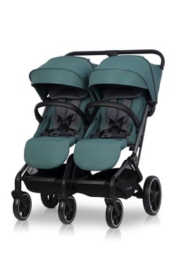 EASY GO Wózek dziecięcy ECHO SAGE GREEN + akcesoria 0-22 kg