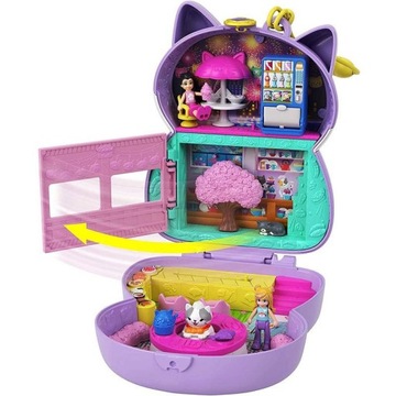 Lalka Polly Pocket HCG21 Kotek Barek sushi Zestaw