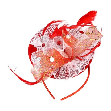 Чародеи для женщин, шляпы дерби, повязка для волос с перьями для карнавальной свадьбы