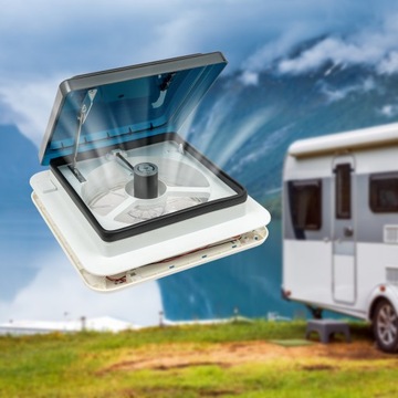 ВЕНТИЛЯТОР ДЛЯ ОКНА НА КРЫШЕ ВЕНТИЛЯТОР ДЛЯ ПРИЦЕПОВ-ДАВЕЛИКОВ 12В