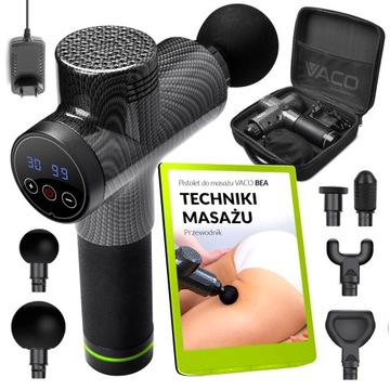 PISTOLET DO MASAŻU Masażer do pleców i ciała MASSAGE GUN Ebook GRATIS!