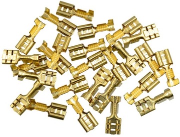 АВТОМОБИЛЬНЫЕ РАЗЪЕМЫ ПЛОСКИЕ, ВДВИЖНЫЕ, 1-2,5, 25 ШТ.