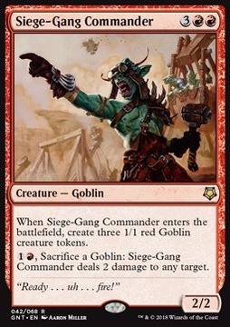 Siege-Gang Commander - podstawa Goblinów @@@@