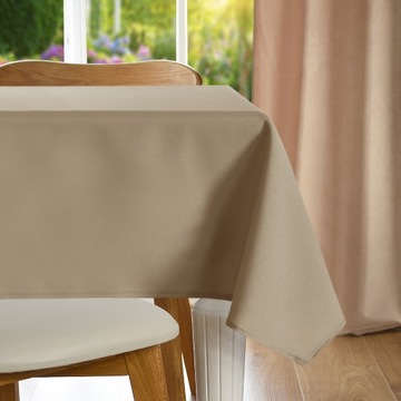 МАТОВАЯ ГЛАДКАЯ СКАТЕРТЬ 140х220 ТОЛЩАЯ СТОЛОВАЯ ДОРОЖКА