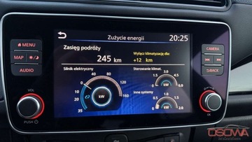 Nissan Leaf II Hatchback Facelifting 59kWh 217KM 2022 Nissan Leaf Bateria 62kwh full opcja wersja Tekna zasieg 400 km okazja gw, zdjęcie 39
